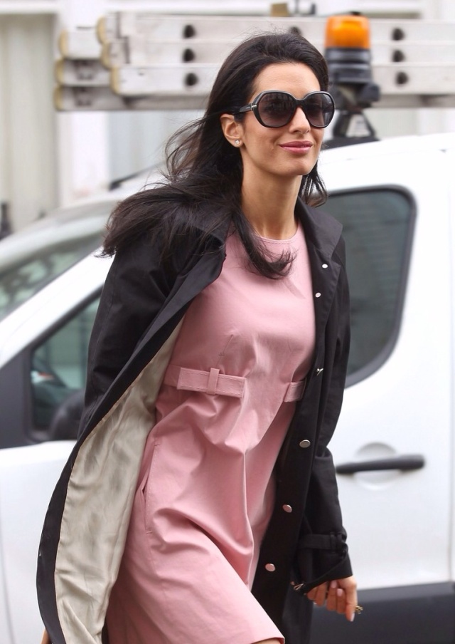 Amal Alamuddin pretty in pink in Paule Ka 20.05.2014 – Amal Clooney Style